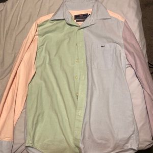 Vineyard Vines Men's Slim Fit Tucker Shirt Multicolor Pastel